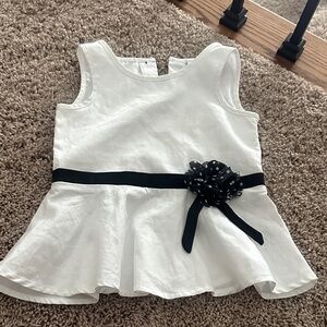 Black and white tank size 2 T Maggie & Zoe